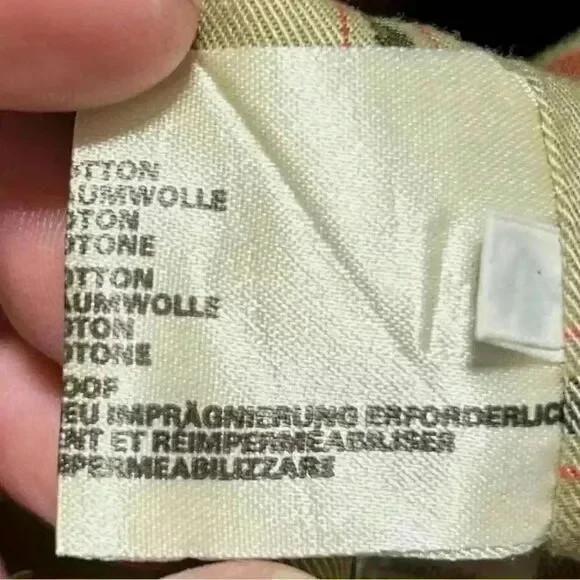 Vintage Grenfell Major Trench Coat - 100% Cotton Lined - Made in England. Sz 42 - Picture 14 of 16